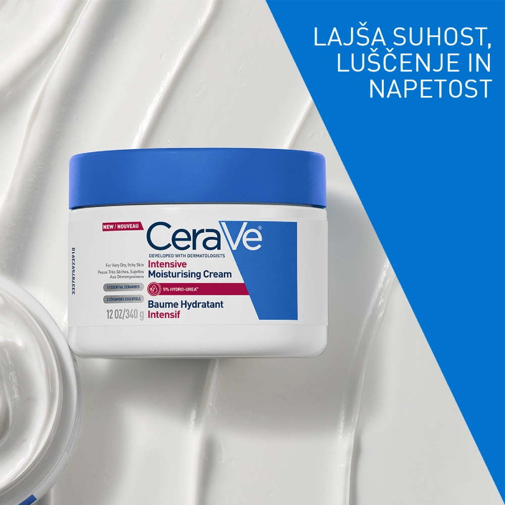 CeraVe, intenzivna vlažilna krema s hydro-ureo (340 g)