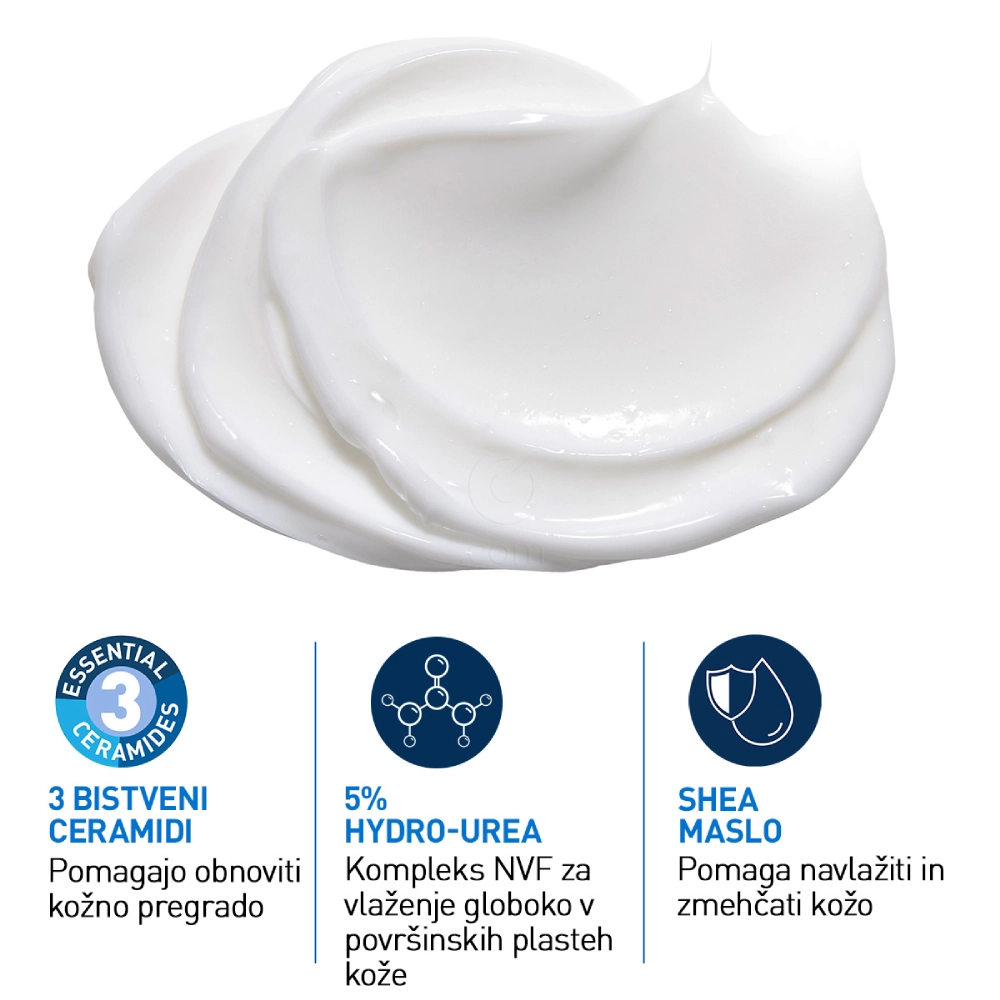 CeraVe, intenzivna vlažilna krema s hydro-ureo (340 g)