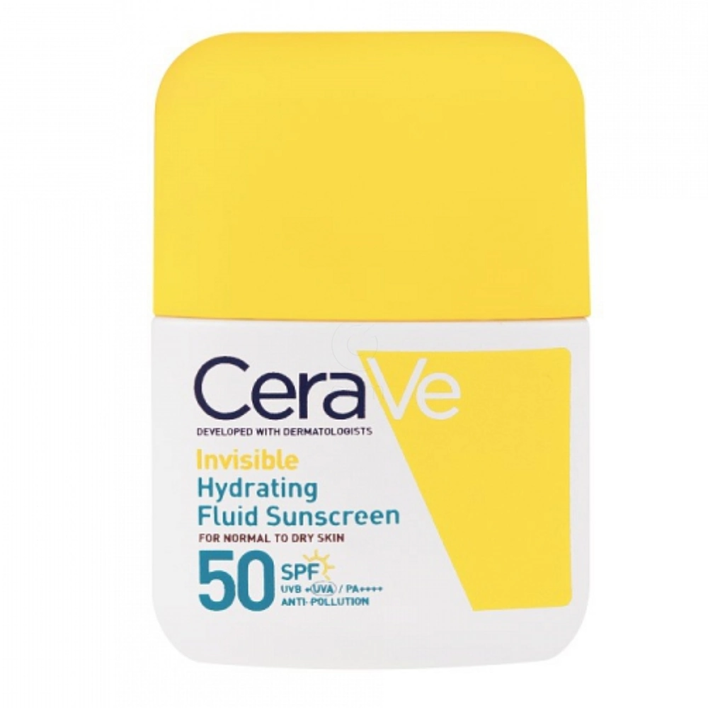 CeraVe, nevidni vlažilni fluid za zaščito pred soncem - ZF50 (50 ml)