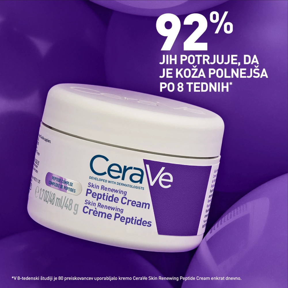 CeraVe, obnovitvena krema s peptidnim kompleksom (48 ml)