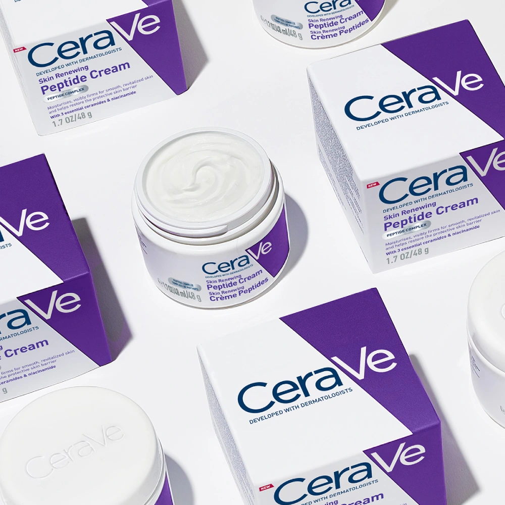 CeraVe, obnovitvena krema s peptidnim kompleksom (48 ml)