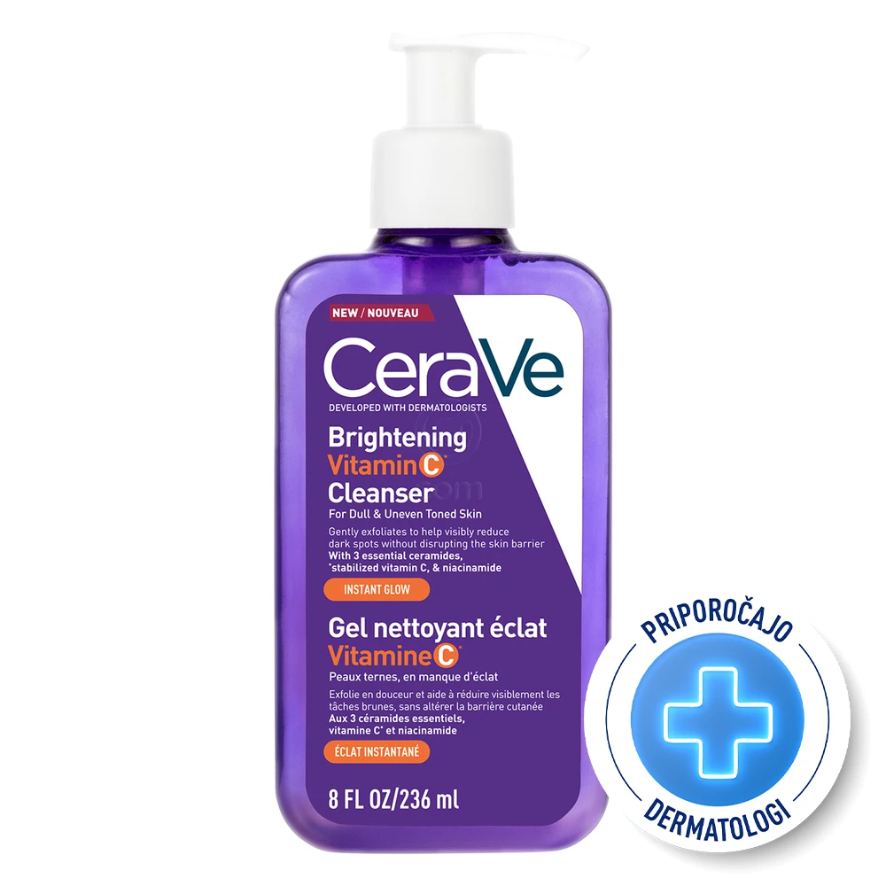 CeraVe, čistilni gel z vitaminom C* (236 ml)