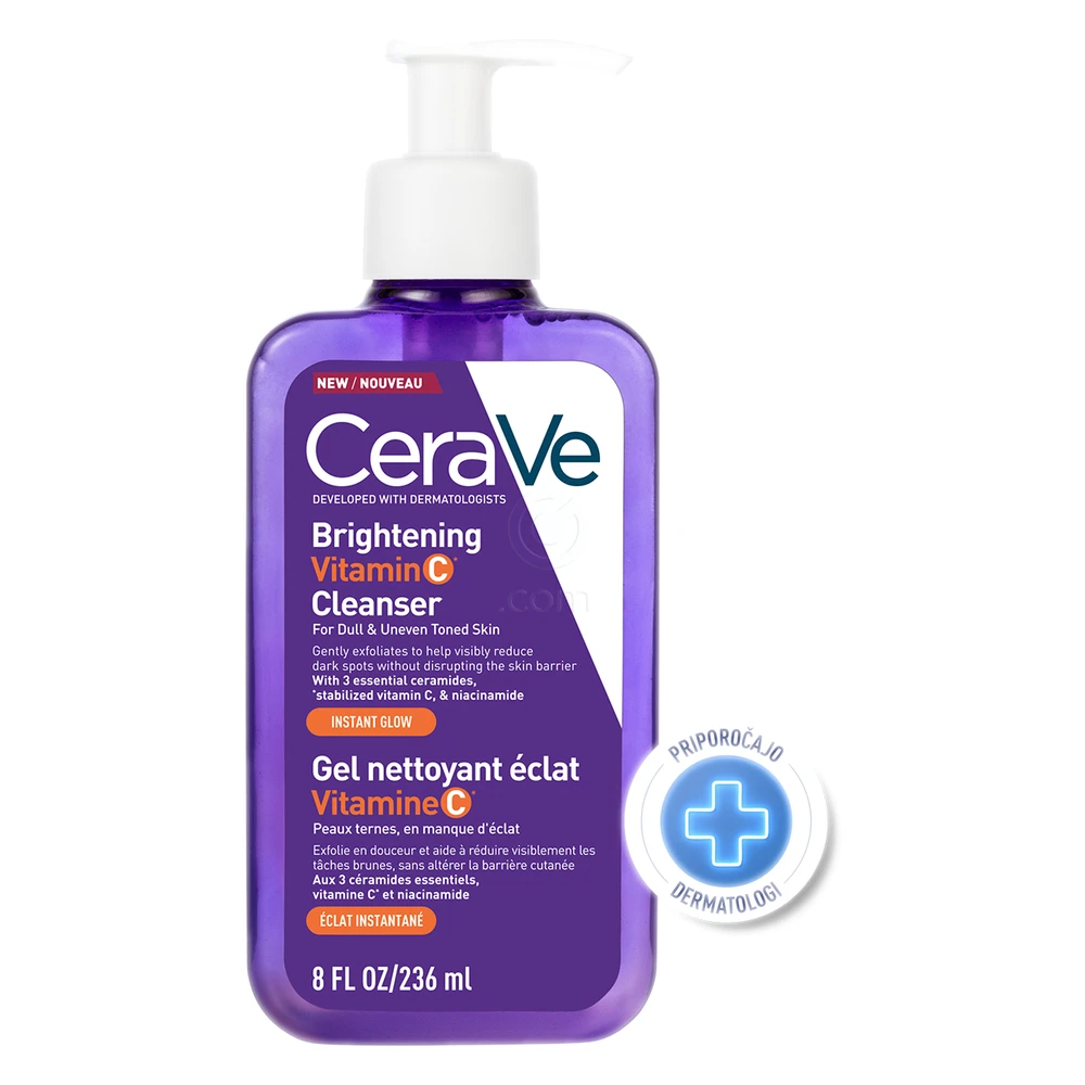CeraVe, čistilni gel z vitaminom C* (236 ml)