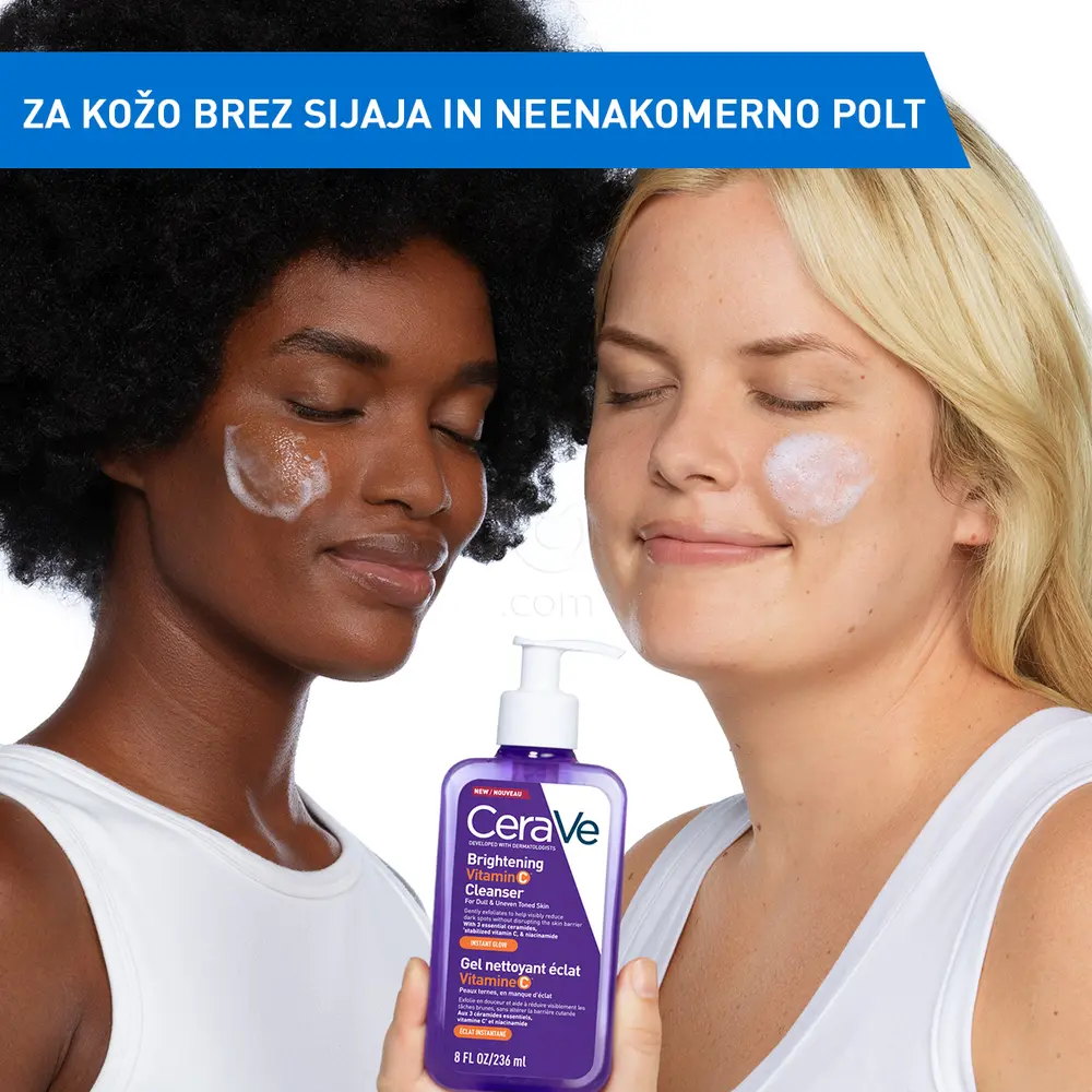 CeraVe, čistilni gel z vitaminom C* (236 ml)