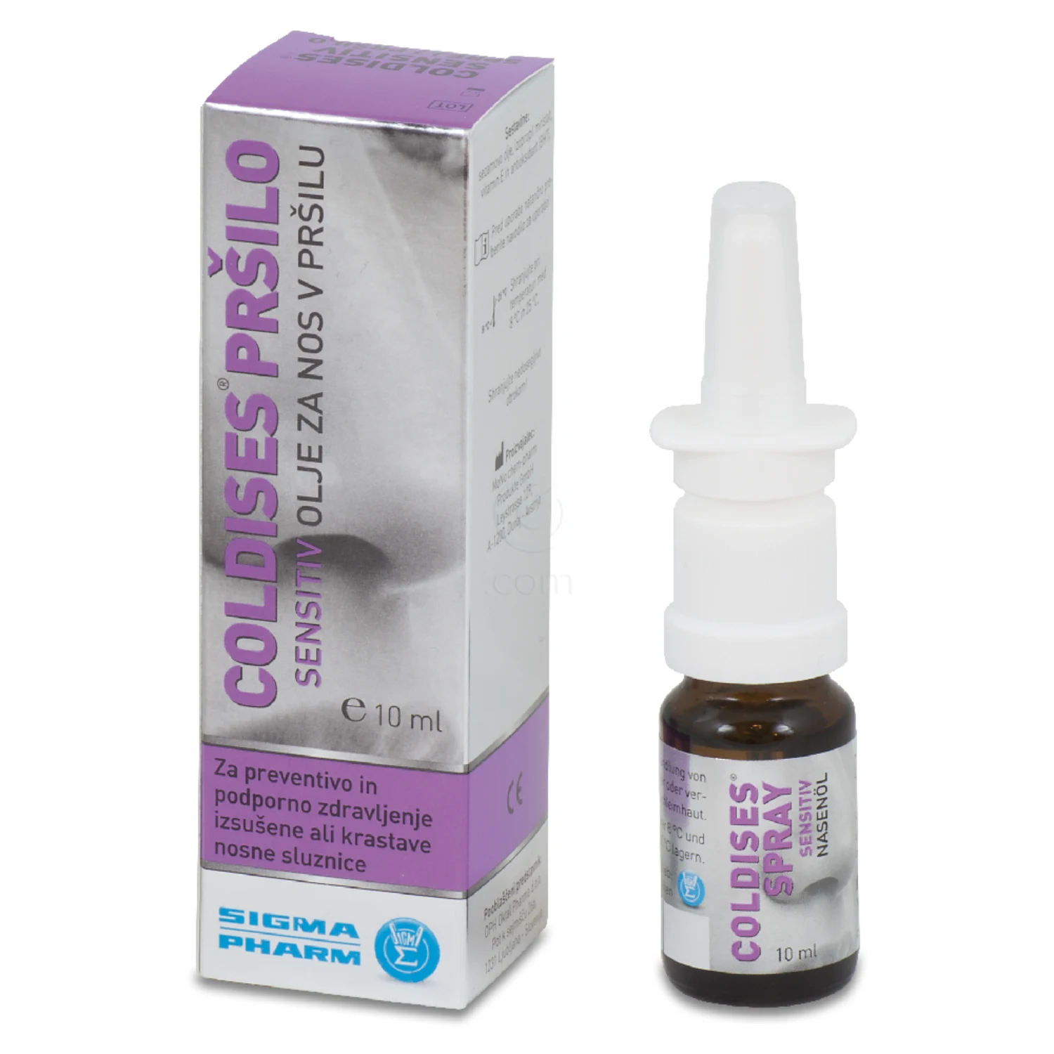 Coldises Sensitive olje za nos v pršilu (10 ml)