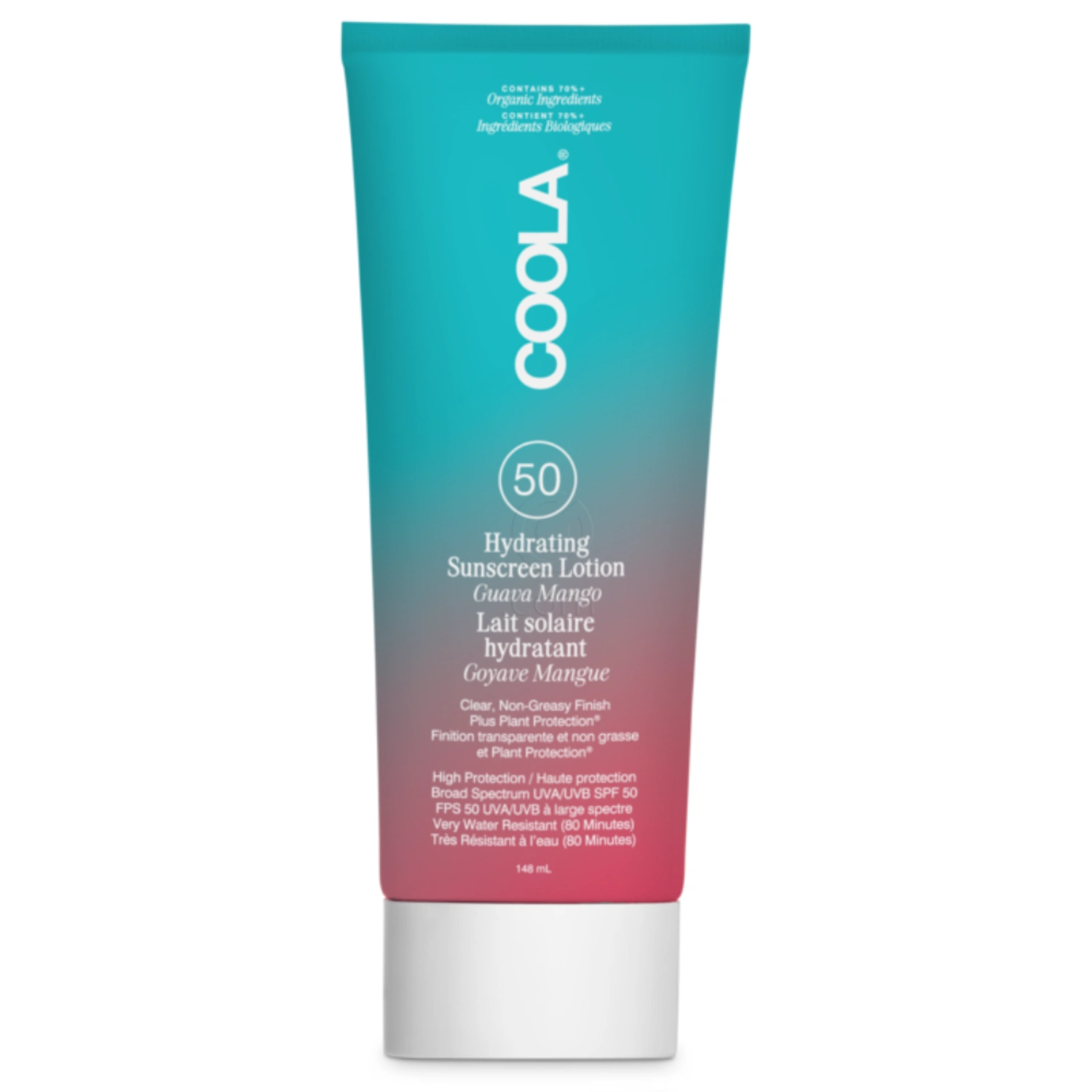 Coola Classic Body, losjon za zaščito pred soncem za telo - ZF50 - Guava Mango (148 ml)
