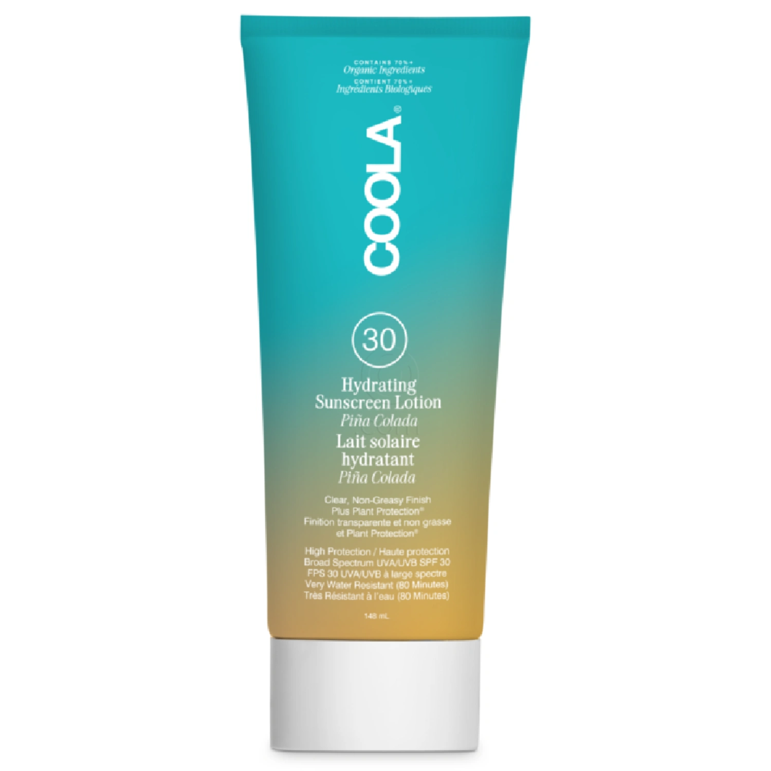 Coola, losjon za zaščito pred soncem za telo - ZF30 - Pina Colada (148 ml)