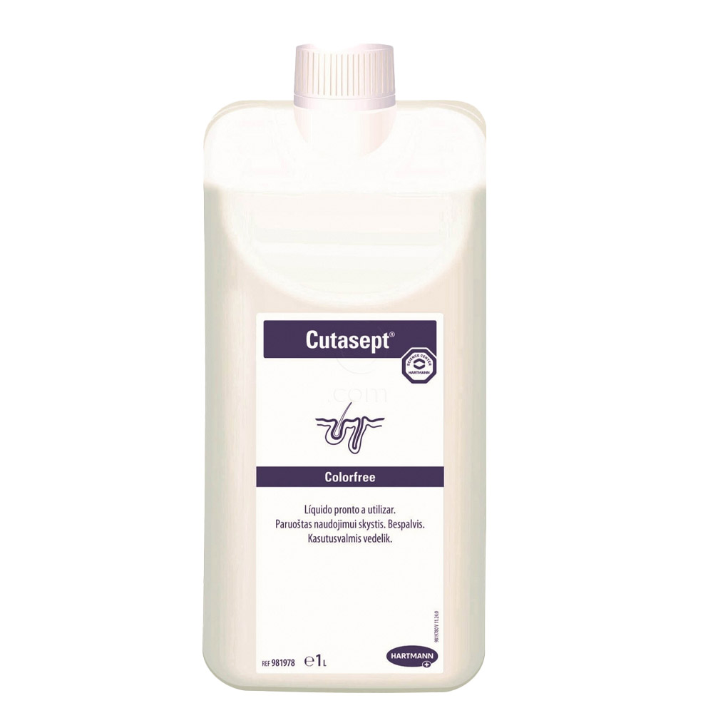 Cutasept, neobarvano razkužilo za kožo - pršilo (1000 ml)