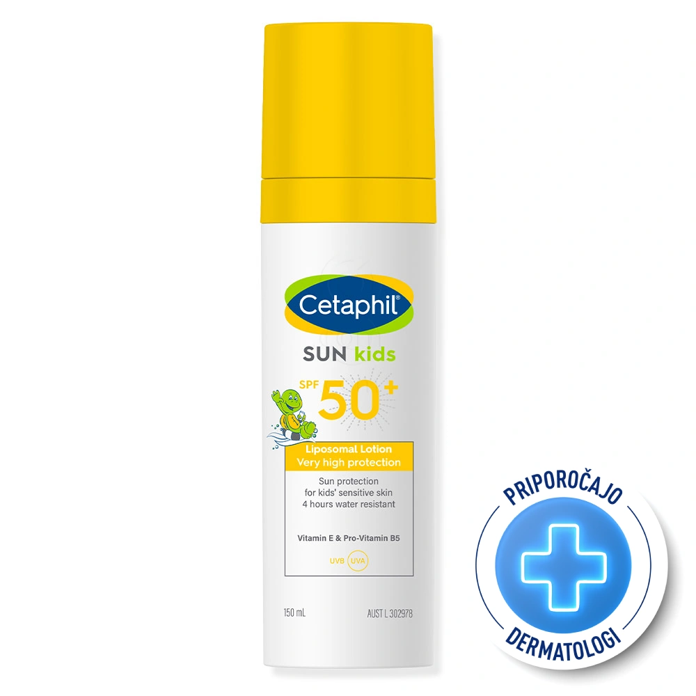 Daylong Cetaphil Sun Kids, losjon za telo za zaščito pred soncem - ZF50+ (150 ml)