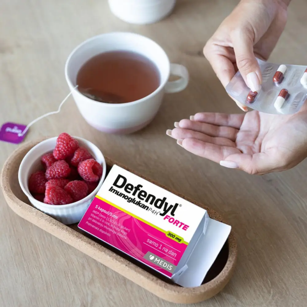 Defendyl-Imunoglukan P4H Forte, kapsule (5 kapsul)