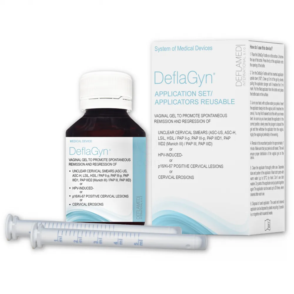 DeflaGyn, vaginalni gel (150 ml + aplikator)