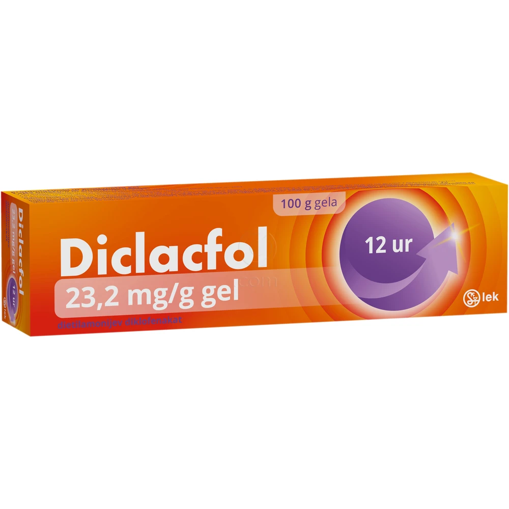 Diclacfol 23,2 mg/g, gel (100 g)