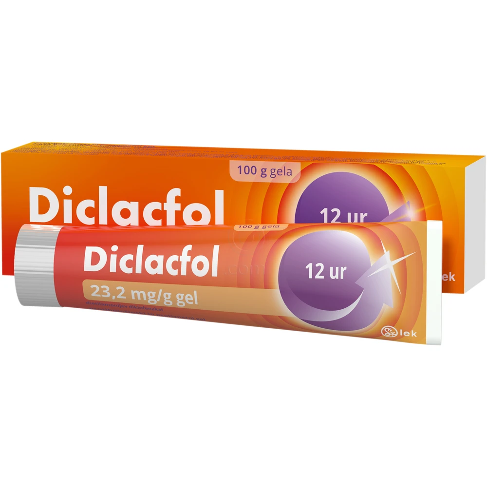 Diclacfol 23,2 mg/g, gel (100 g)
