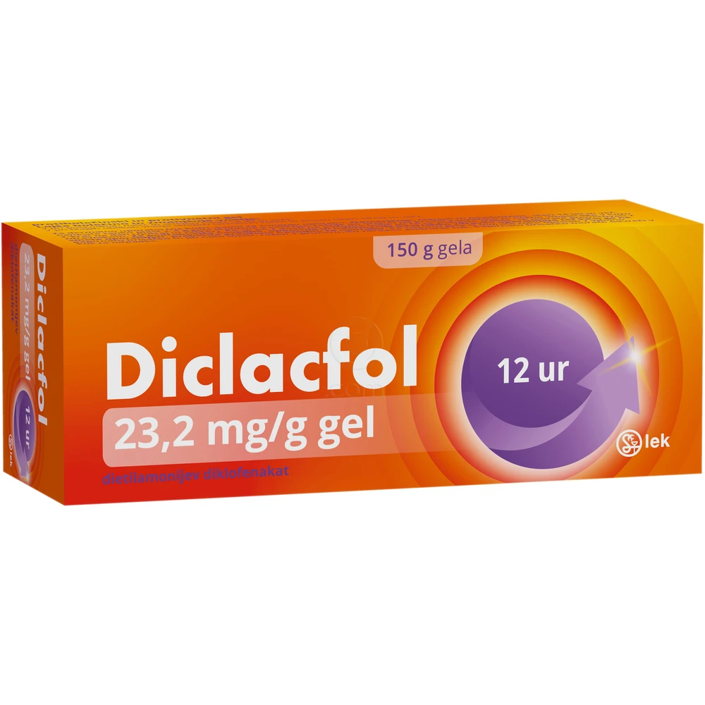 Diclacfol 23,2 mg/g, gel (150 g)