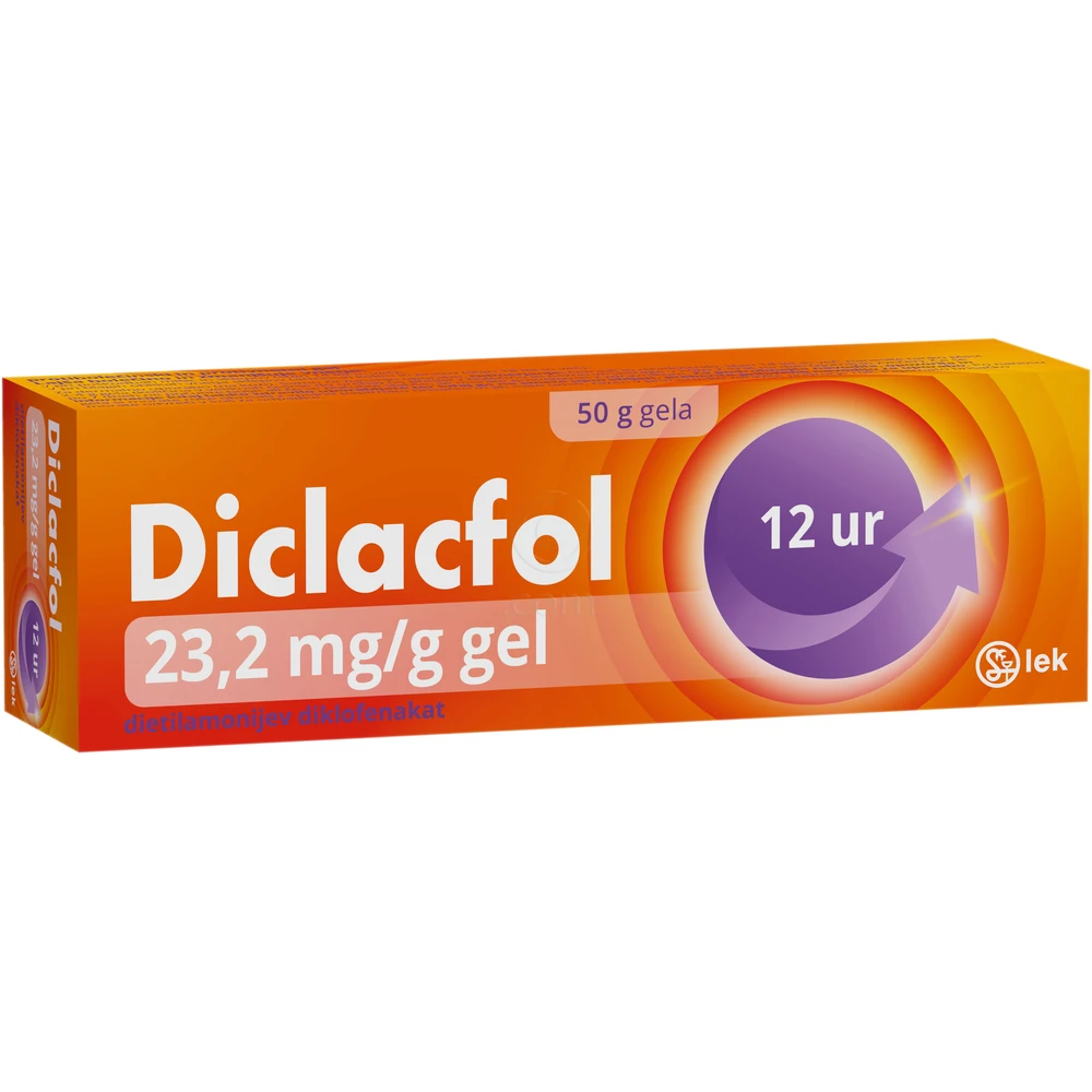Diclacfol 23,2 mg/g, gel (50 g)