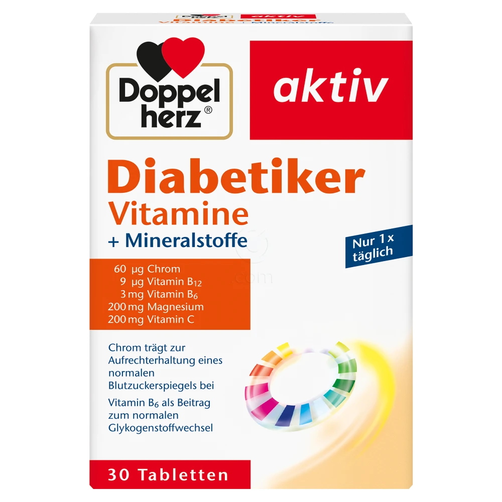 Doppelherz Aktiv Diabetiker vitamini, tablete (30 tablet)
