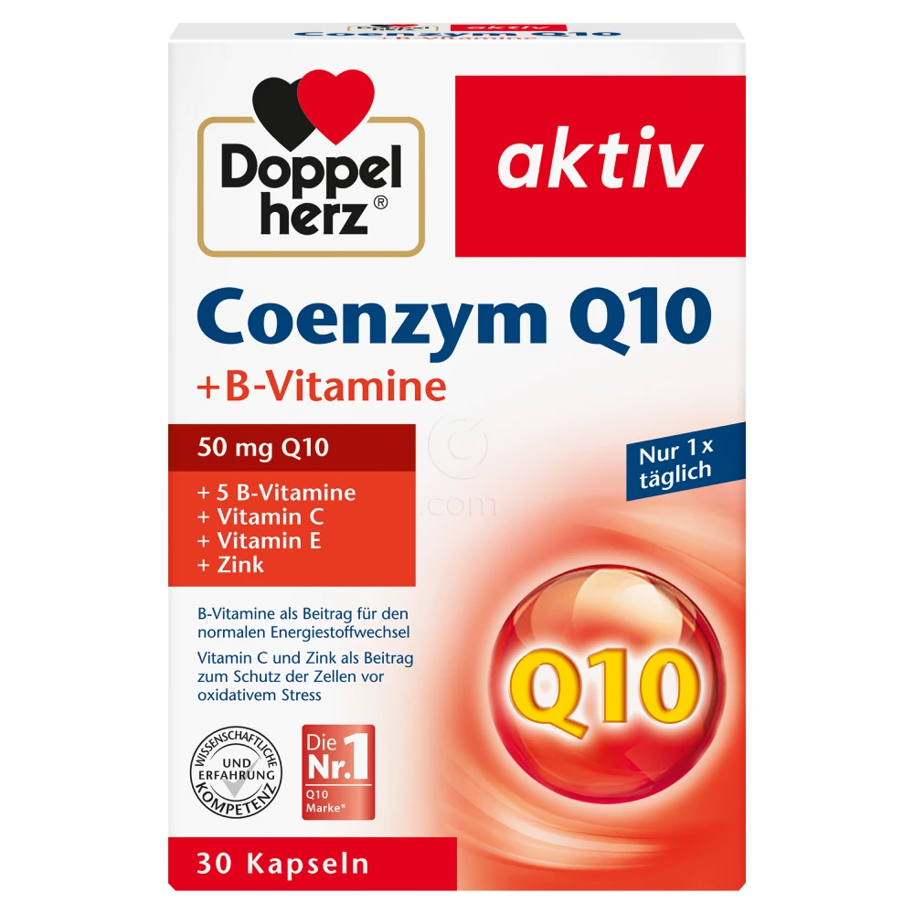Doppelherz Aktiv Koencim Q10 + B-vitamini, kapsule (30 kapsul)