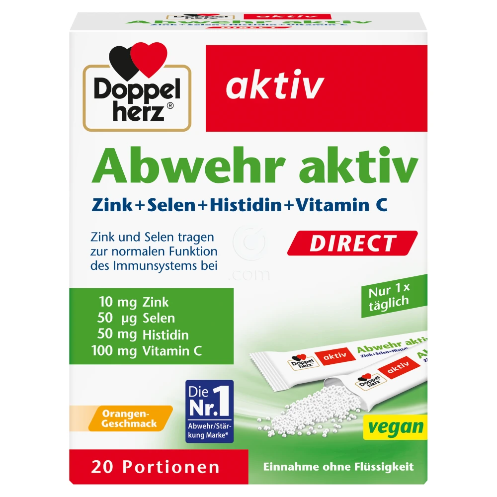 Doppelherz Aktiv Odpornost Direkt, vrečice (20 vrečic)