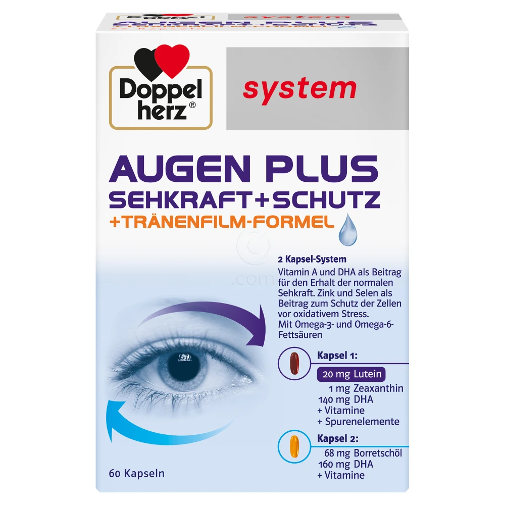 Doppelherz System Augen Plus, kapsule (60 kapsul)