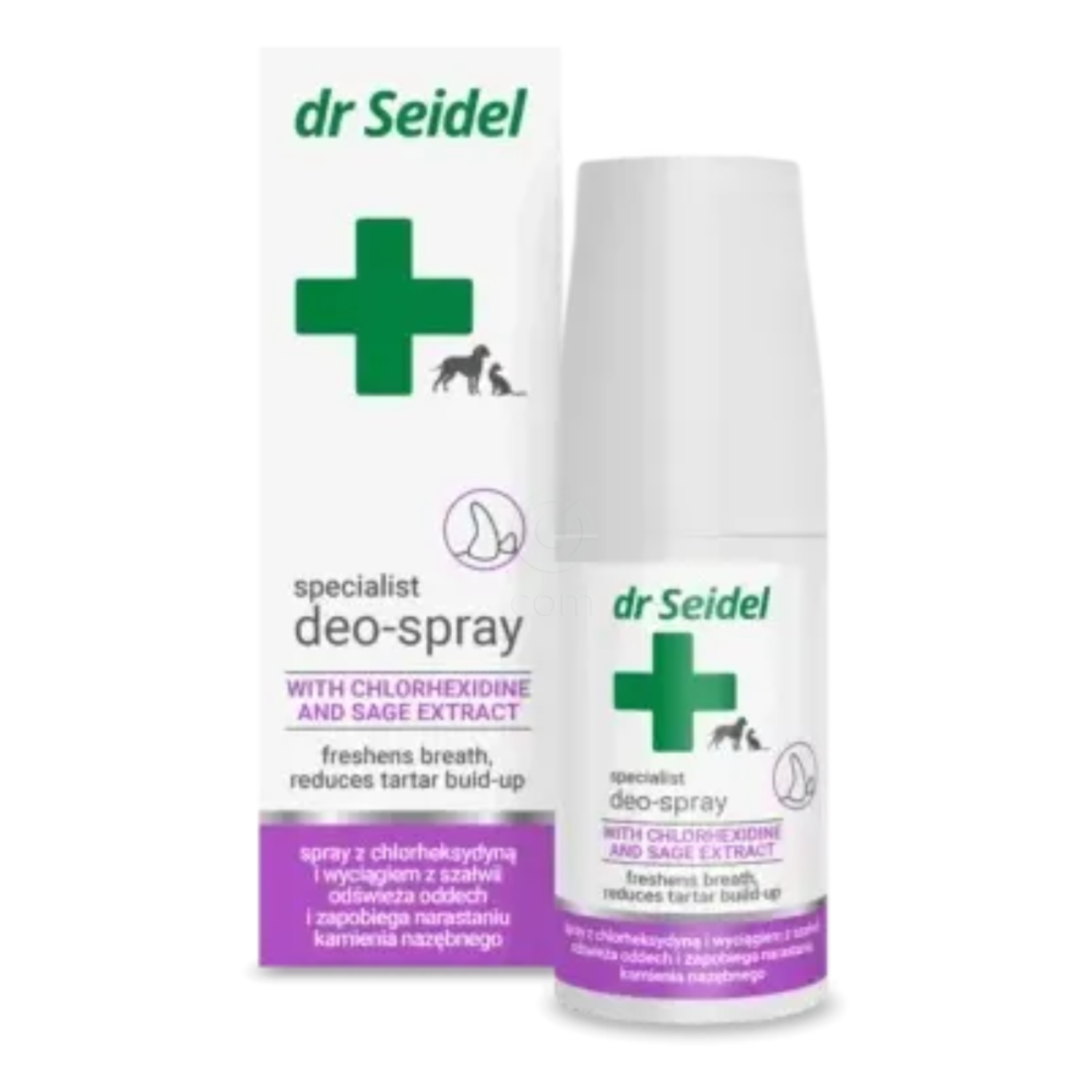 Dr Seidel Deo, pršilo za ustno votlino za pse in mačke (50 ml)