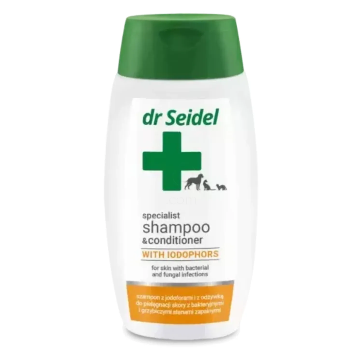 dr Seidel Jodofor, šampon z balzamom za pse in mačke (220 ml)