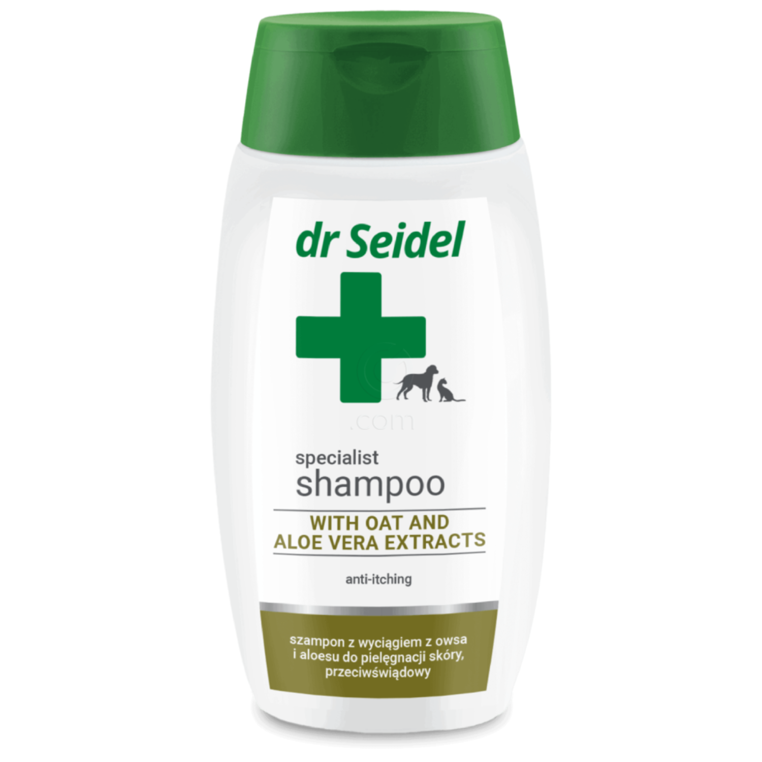 dr Seidel, šampon z ovsom in aloe vero za pse in mačke (220 ml)