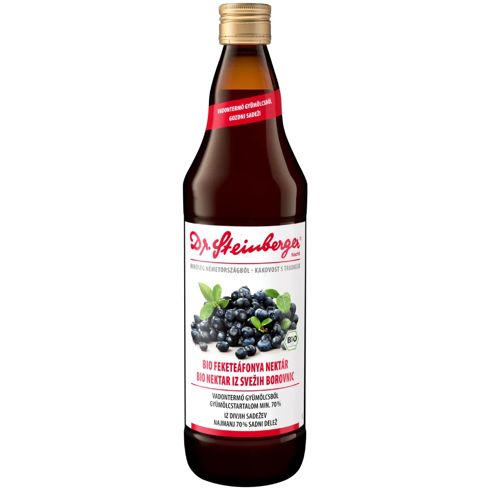 Dr. Steinberger nektar iz svežih borovnic (750 ml)
