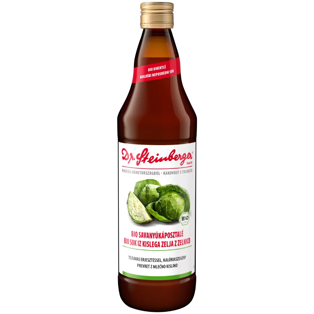 Dr. Steinberger sok kislega zelja in zelnice (750 ml)
