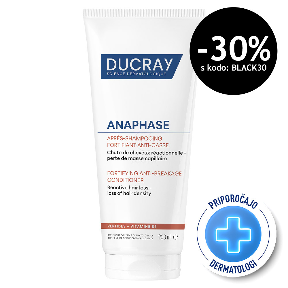 Ducray Anaphase, regenerator za krepitev in proti lomljenju las (200 ml)