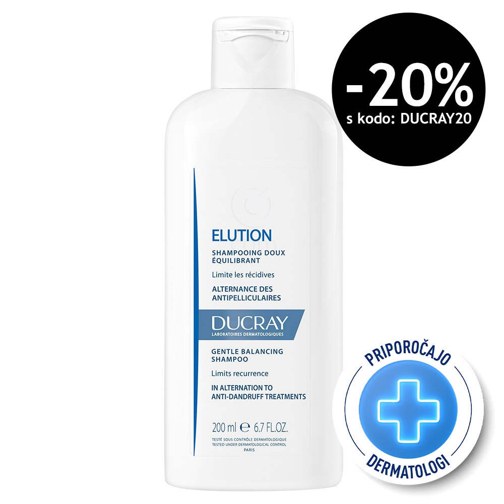 Ducray Elution, šampon (200 ml)