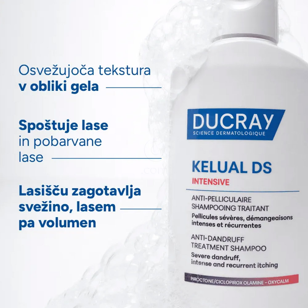 Ducray Kelaul DS Intesive, šampon proti prhljaju (100 ml)