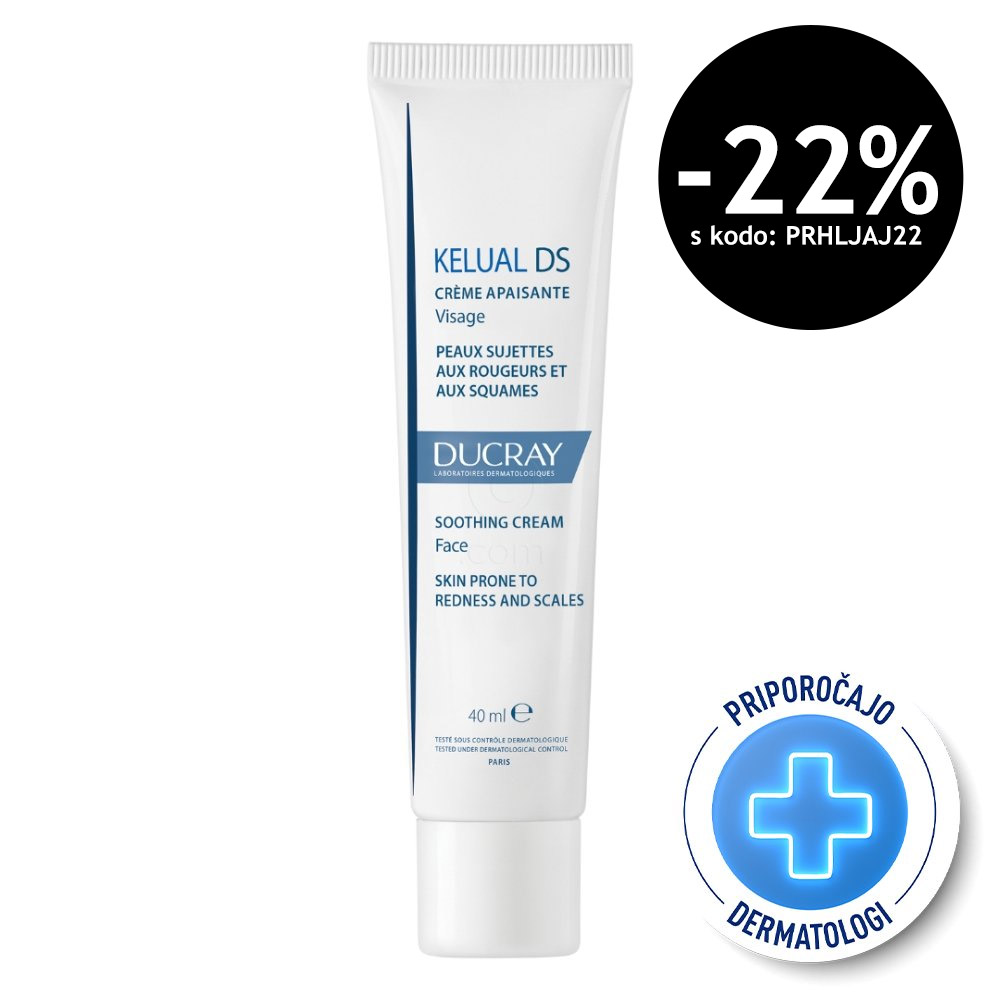 Ducray Kelual DS, pomirjujoča krema (40 ml)