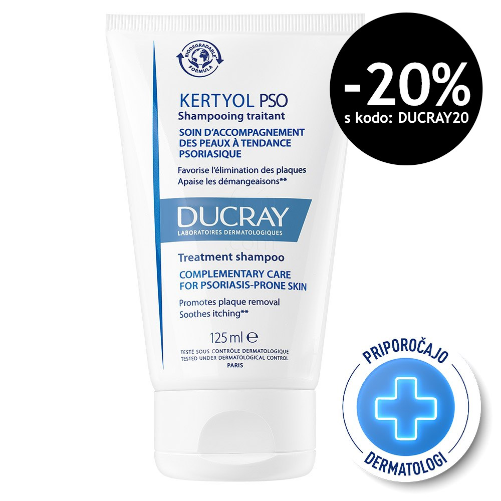 Ducray Kertyol P.S.O., šampon (125 ml)