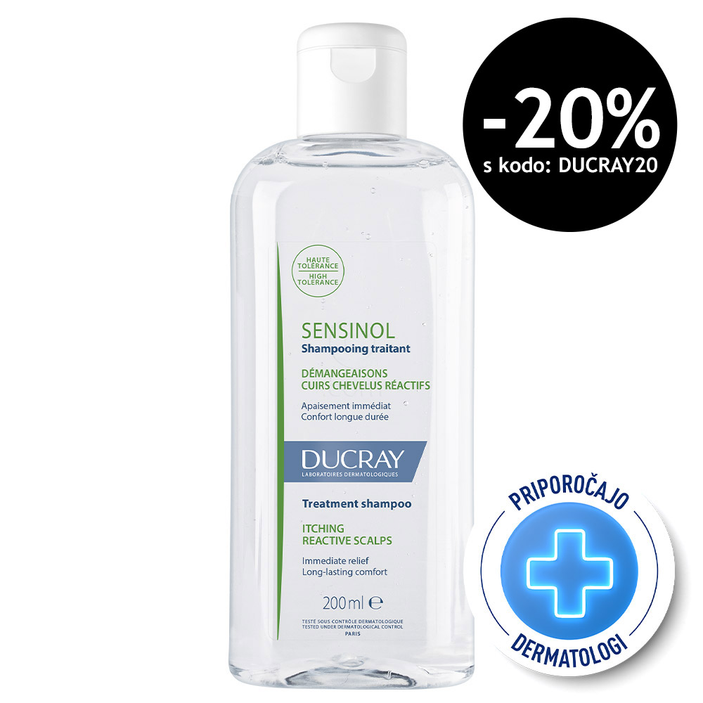 Ducray Sensinol, tretma šampon (200 ml)