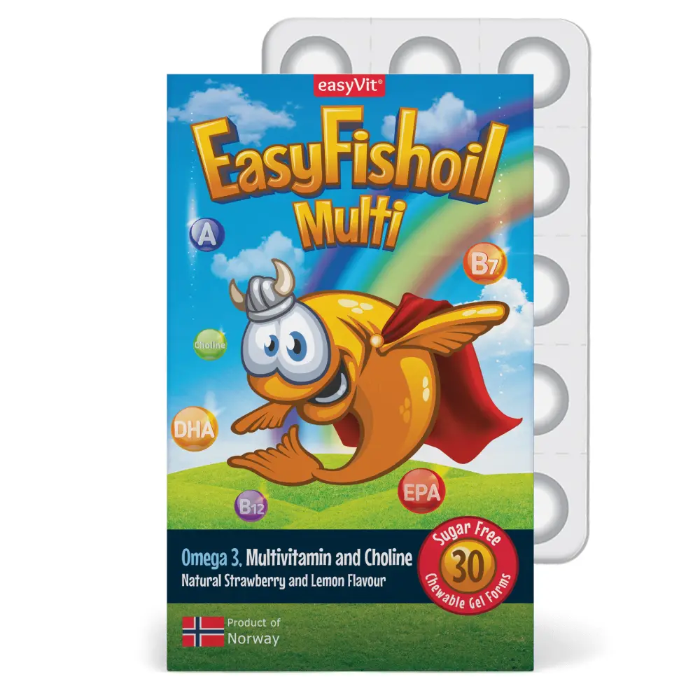 EasyVit Omega-3 Multi, mehke pastile (30 pastil)