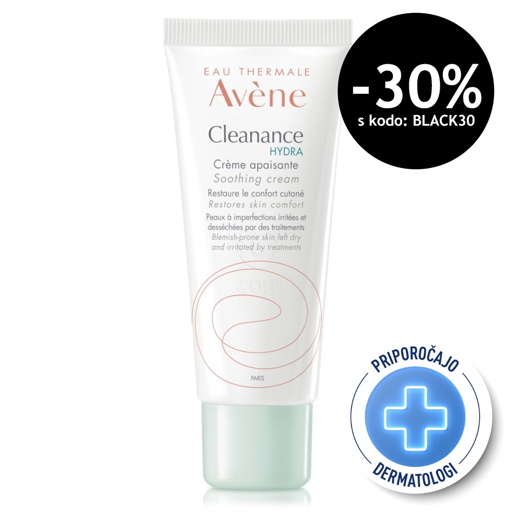 Eau Thermale Avene Cleanance Hydra, pomirjujoča krema (40 ml)
