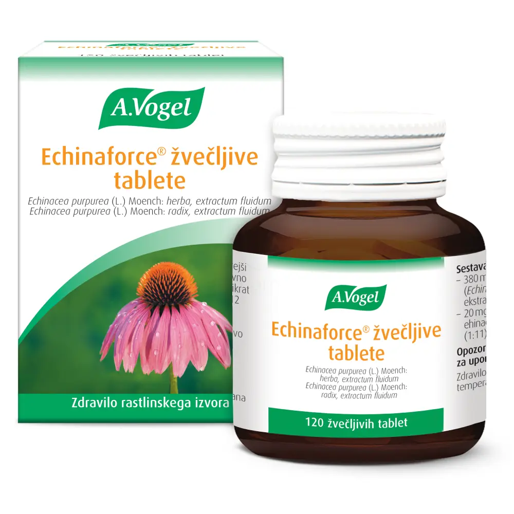 Echinaforce, žvečljive tablete (120 tablet)