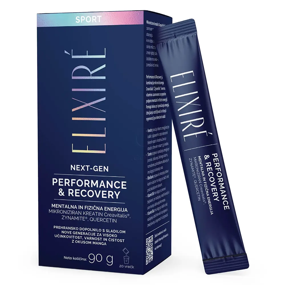 Elixire Sport Next-Gen Performance & Recovery, vrečke (4,5 g)