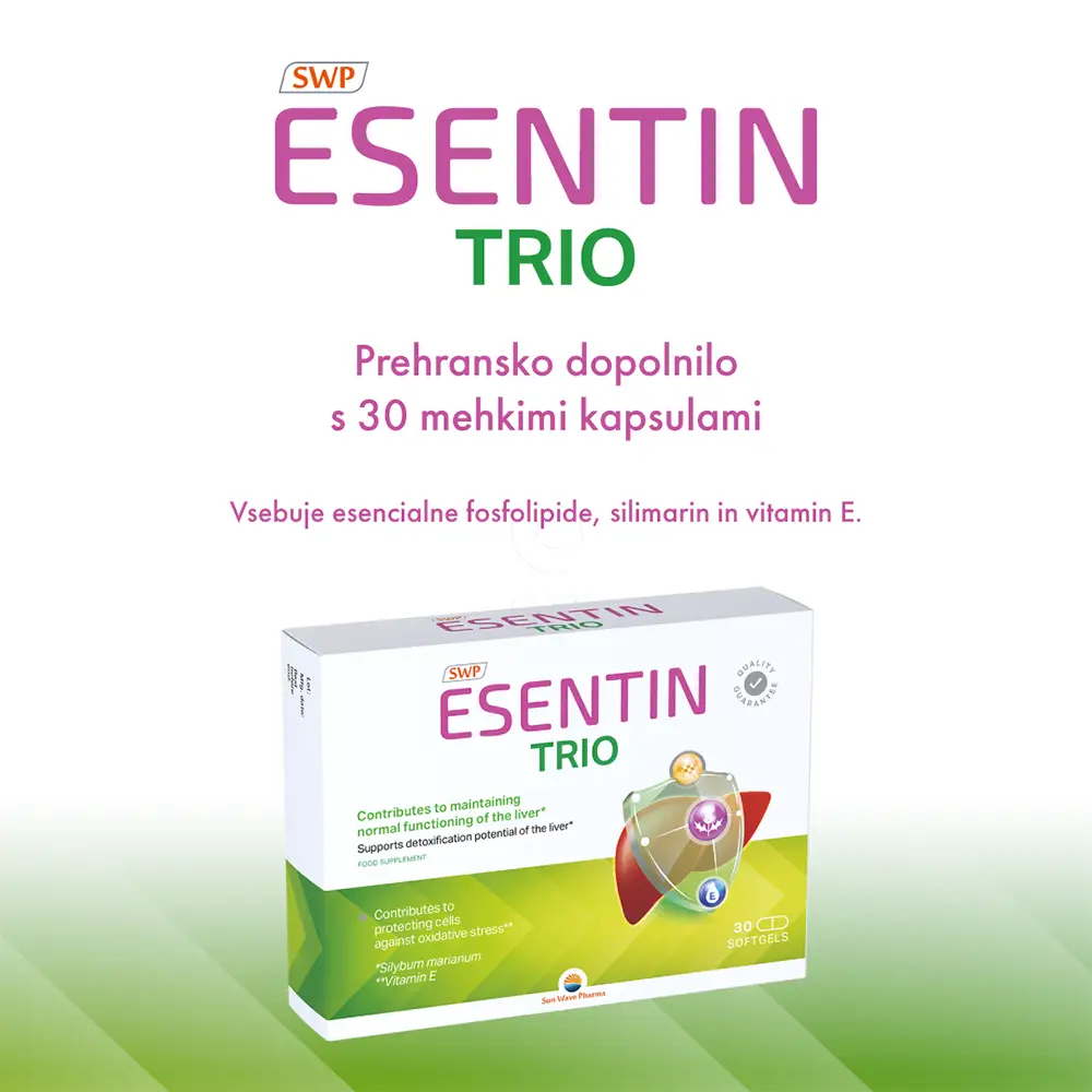 Esentin Trio Trip SWP, kapsule (30 kapsul)