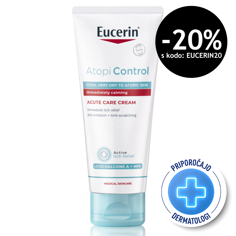 Eucerin Atopicontrol Acute, negovalna krema (100 ml)