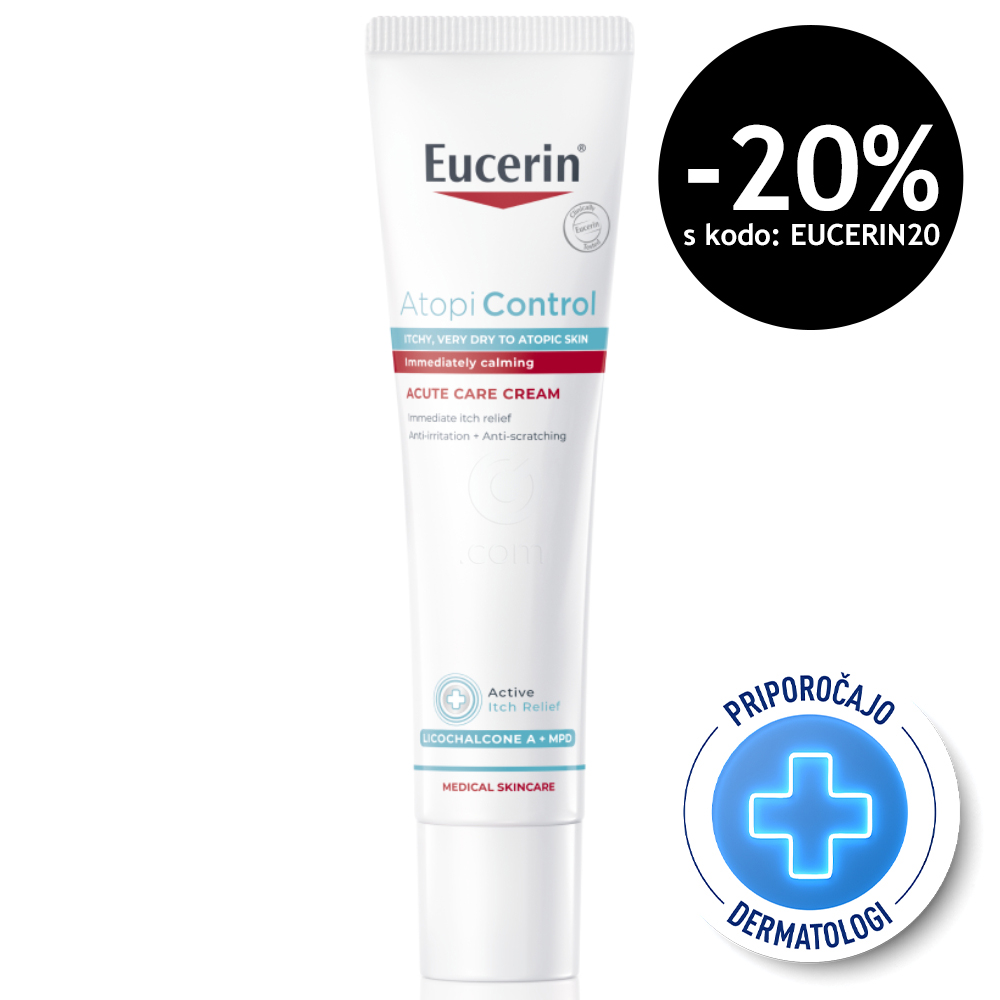 Eucerin AtopiControl Acute, negovalna krema (40 ml)