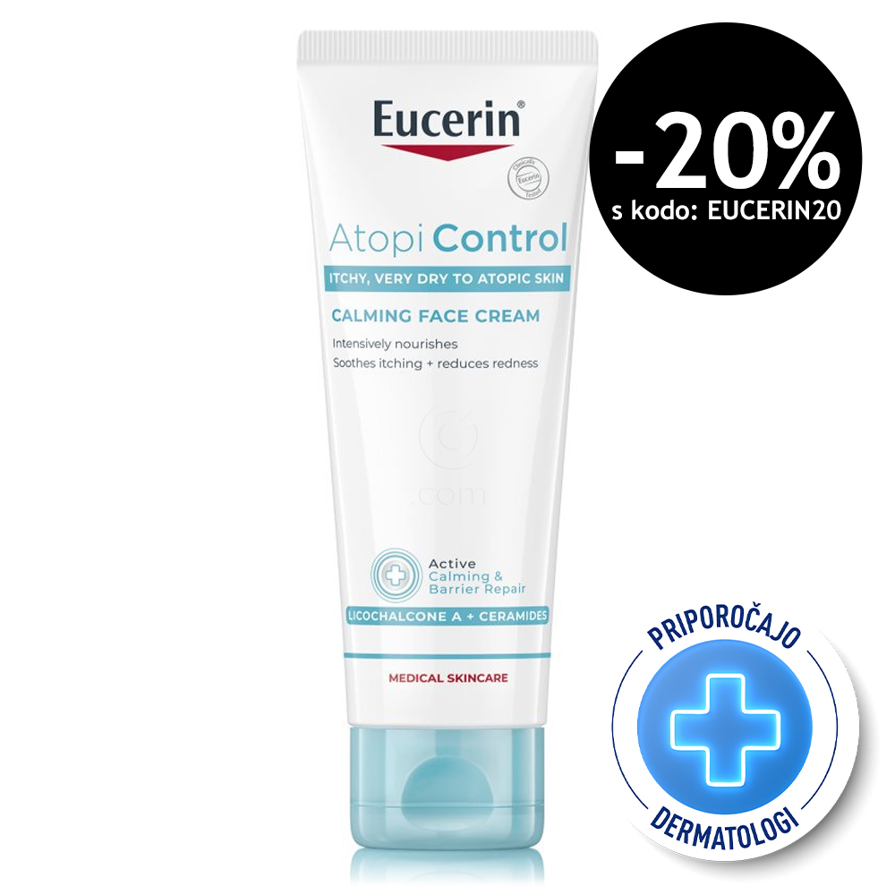 Eucerin AtopiControl, krema za obraz (50 ml)