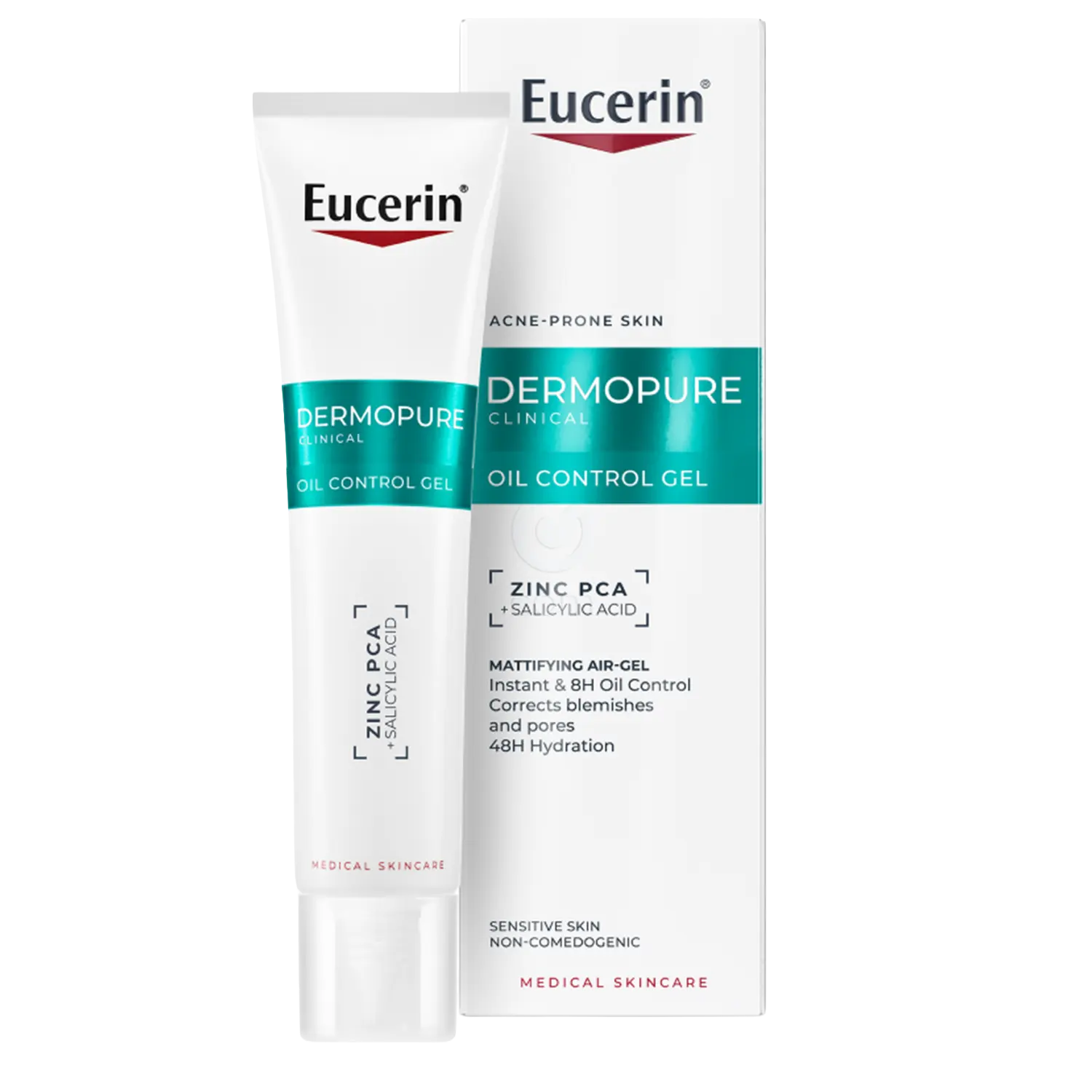 Eucerin DermoPure Clinical Oil Control, matirni gel (40 ml)
