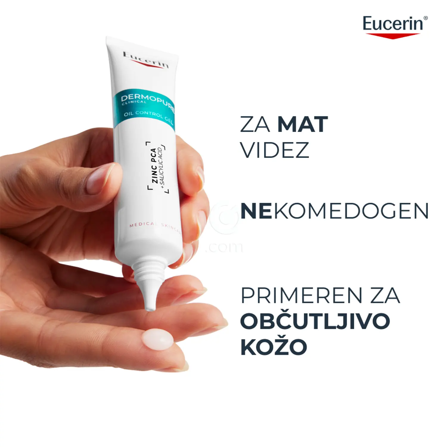 Eucerin DermoPure Clinical Oil Control, matirni gel (40 ml)
