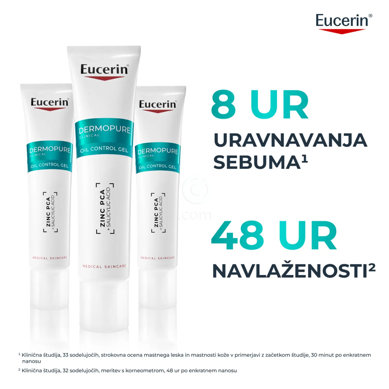 Eucerin DermoPure Clinical Oil Control, matirni gel (40 ml)
