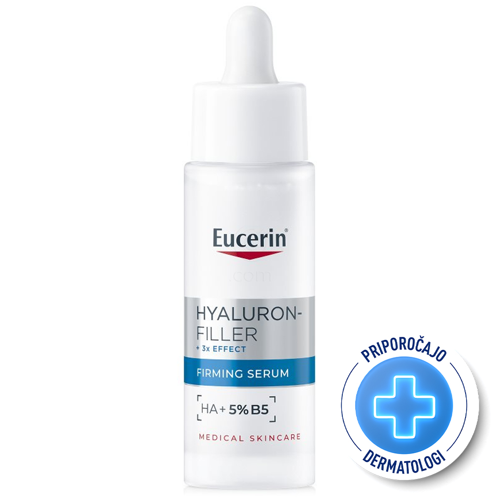 Eucerin Hyaluron Filler + 3X Effect, učvrstitveni serum (30 ml)