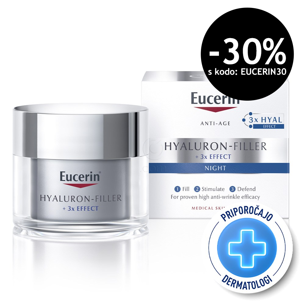 Eucerin Hyaluron-Filler, nočna krema (50 ml)