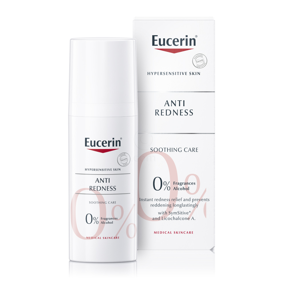 Eucerin AntiRedness, negovalna krema proti rdečici (50 ml)