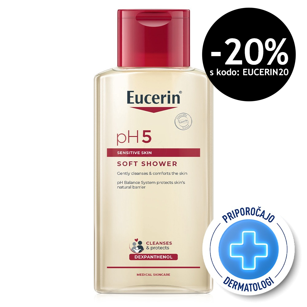  Eucerin pH5, gel za prhanje (200 ml)