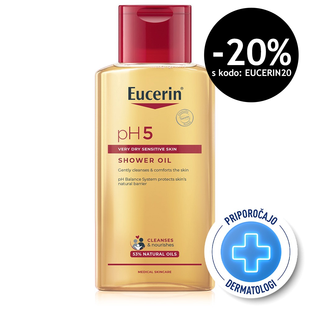 Eucerin pH5, olje za prhanje (200 ml)